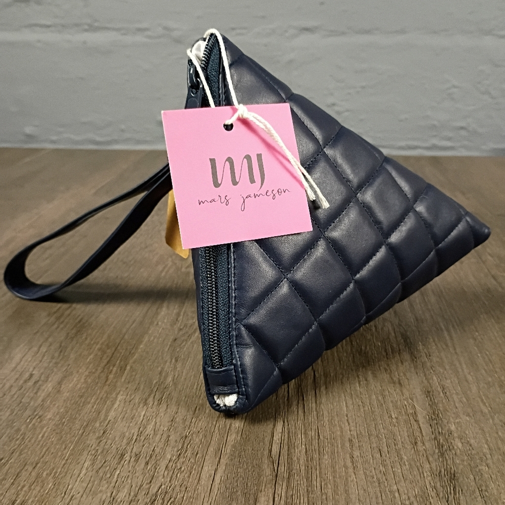 Mars Jameson Kather in Blue Wrist Bag New With Tags